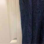 Lilly Pulitzer  Navy Blue Lace Tank Dress Photo 3