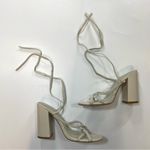 Raye  Melissa Heel in Bone summer sandals size 8 Photo 1