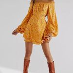 Free People  Jael Printed Mini Dress Photo 0