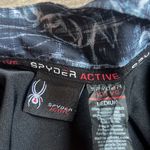 Spyder  Active GYM Womens Long Sleeve Full Zip Jacket Black White Size MEDIUM #70 Photo 9