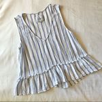 Rails  Mira Peplum Top in Marine Stripe Photo 2