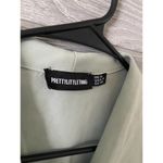 Pretty Little Thing blazer blue/green size 4 like a small Photo 1