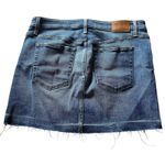 joe's jeans Women's 32 Denim Mini Skirt Frayed Hem Classic Casual Summer Blue Photo 4