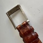 Allen Edmonds Soft Tan Distressed Calfskin USA Made Belt Photo 8