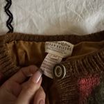 Susan Bristol Vintage Zig Zag Rainbow Cardigan Sz Medium Wool Fuzzy Photo 2