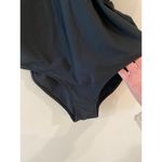 Athleta Keyhole One 1 Piece Swimsuit Black Lap Suit Sport Bathing Suit Photo 5