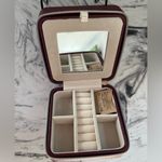 Summer & Rose  take me with you Burgundy Jewelry Case Photo 4