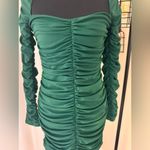 Michael Costello x Revolve Green Mini Dress Women’s Small Festive Party Cocktail Photo 4