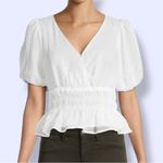 ASTR THE LABEL Bubble Sleeve Smocked Top Photo 0