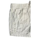 J.Crew J.‎ Crew Women Medium Stripe White Shorts Beach Summer Vacation Coastal Casual Photo 6