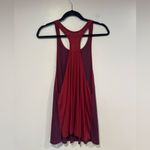 Free People Maroon and red knit tank top Photo 2