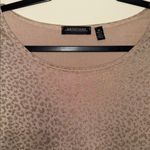 Notations 🎄 Shimmering Gold Leopard Print Top Photo 1