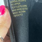 XOXO KENDAL LEATHER TALL BOOT WITH GOLD HEEL ACCENT ZIP WOMEN SZ 10M BLACK NEW Photo 8