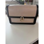 Jules Kae MIA Tan Textured Vegan Leather Crossbody Bag Gold Lock Quiet Luxury Photo 0