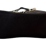 Michael Kors Harper Chain Link Soft Pebble Leather Deep Brown/Gold Tote Hand Bag Photo 4