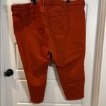 Torrid  Feel The Fit Women's Burnt Orange Button Fly Jeans. Size 28S Photo 2