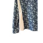 Jack Smith Women's Long Sleeve Polo Shirt Abstract Print Golfing Top Blue Photo 2