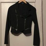Papaya Black Cropped Jacket | Size: Small Photo 2