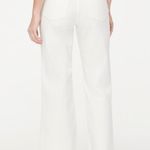 J.Crew Petite Wide Leg Cropped Jean All Day Stretch White Stretch US 25 P NWT Photo 1