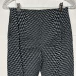 Anthropologie By Black and White Patterned The Essential Slim Trouser Pants Photo 3