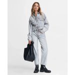 Rag and Bone New Womens Designer NWT $248 Maya HR Slim Jeans Acid Gray White 32 Photo 8