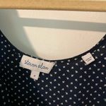 Steven Alan  Printed Sleeveless Drop Waist Silk Dress Photo 7