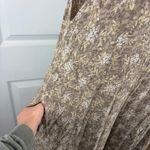 Brown relaxed wide leg v Photo 3