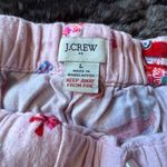 J.Crew  Pajama Bottoms with Red Christmas Car Print Photo 2