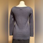 LC Lauren Conrad Lauren Conrad Blue Pull Over Sweater Open Knit Round Neck Acrylic & Nylon SZ S Photo 4