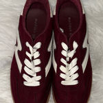 Madden Girl  Maroon and White Women's Sneakers Photo 0