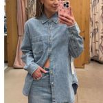 Aritzia  Denim Forum The ‘90s Vintage Micro Denim Skirt in Dark Bleu Eyeshadow Photo 8