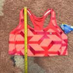 Champion NWT Double Dry Pink Racerback Sports Bra Womens Sz XL Medium Support Photo 5