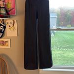 Yummie Flare Leather Pants with Spandex Midsection Black Size M Photo 1