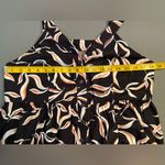 Anthropologie Hei Hei‎ ,  Black Floral Romper, Culottes, Fun design, size M Photo 9