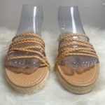 Madewell The Kathryn Espadrille Slide Sandal in Leather Size Photo 7