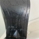 Kate Spade Black Rubber Tall Heeled Winter Rain Boots with Bow Size 7 Photo 8