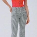 ZARA Women’s Satin Effect Star Print Bodysuit Photo 0