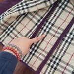 Burberry Purple Quilted Jacket Size Medium Photo 9