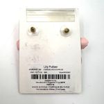 Lilly Pulitzer  Oversized Orchid Flower Earrings Photo 4