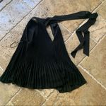 1. State  Pleated Black Halter Tank Top XS Photo 6