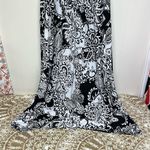 Susan Lawrence  Woman Long Summer off the shoulder dress Black/White  Sz2X Photo 1
