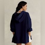 Ralph Lauren Women’s Lace-up Fleece Hoodie Size M/L Photo 6