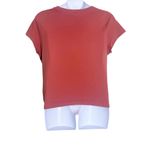 Madewell  Basic Boxy T Shirt Rust Orange Size XXL Photo 4