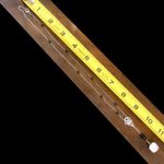 Pandora Sincerity Sterling Silver Y Drop Mother of Pearl Onyx Station Necklace Photo 5