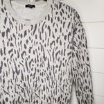 Rails  Marlow Grey Abstract Cheetah Zip Pullover Sweatshirt XS Photo 1