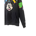 Disney Hoodie Jacket Womens Size XS Black Mickey Mouse Disneyland 2024 Design Photo 3