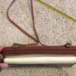 Esprit Vintage  cream and brown crossbody purse Photo 13