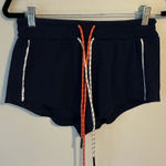 Missguided  Navy Shorts with Orange Accent Photo 0