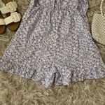 Boutique NEW Purple & White Romper Photo 8