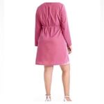 J.Crew Blush Pink Velvet Tulip Hem Dress Womens size 12 NWT Photo 2